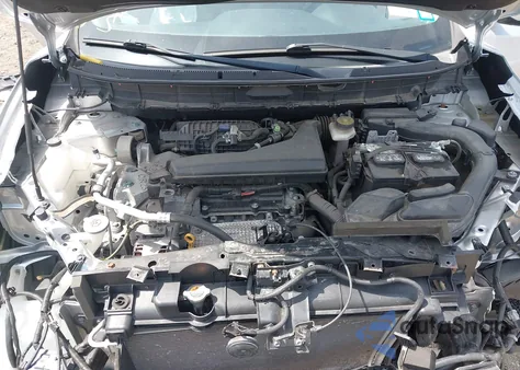 2016 Nissan Rogue Sv z USA, uszkodzony, nr VIN KNMAT2MV6GP601878